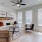 Furnished rental home living room at Canvas on Founders Hill
